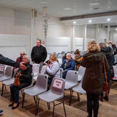 Ferme sous 'hôtes' tension à Salouël - Accueil du public